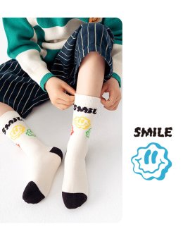 ถุงเท้าเด็ก Melt Smiley เซ็ต 3 คู่(SOCK137)