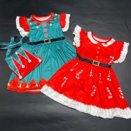 ชุดแฟนซีเด็ก เดรส xmas