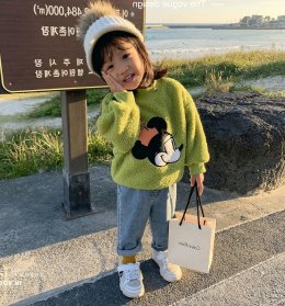 เสื้อแขนยาว Disney lamp fur sweater