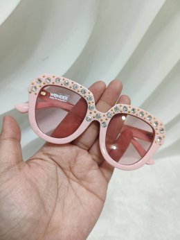 แว่นกันแดดเด็ก Square Diamond