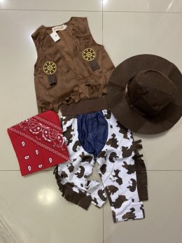 Cowboy Kid set (4ชิ้น) ชุดคาวบอยเด็กโต (FANCY76)