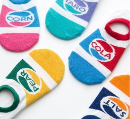 SET ถุงเท้า cola pepsi ไซส์ S 1-3 ขวบ(SOCK101)