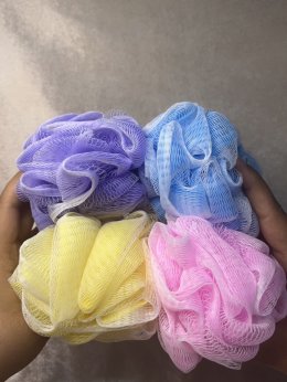 SALE ฟองน้ำถูตัว ใยคุณภาพดี 