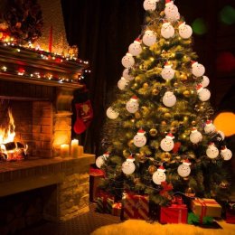 ไฟ LED ตกแต่งต้น xmas