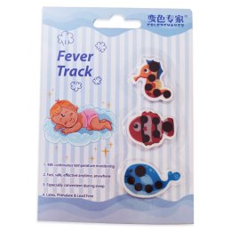 สติ๊กเกอร์วัดไข้ FEVER TRACK