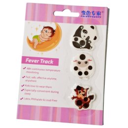 สติ๊กเกอร์วัดไข้ FEVER TRACK