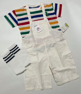 ชุดเซ็ต Rainbow jumsuit 