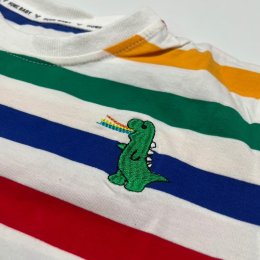 ชุดเซ็ต Rainbow jumsuit 