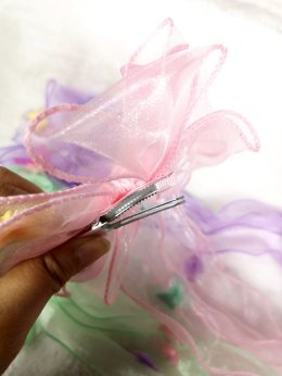 Butterfly clip กิ๊บโบว์ริบบิ้นแต่งผีเสื้อ