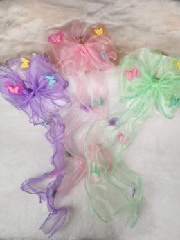 Butterfly clip กิ๊บโบว์ริบบิ้นแต่งผีเสื้อ