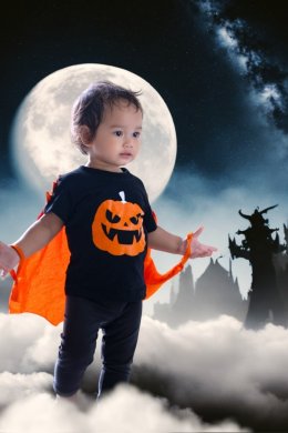 เสื้อยืด Hallow wing Halloween collection