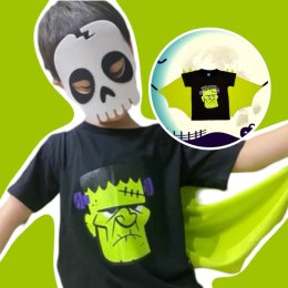 เสื้อยืด Hallow wing Halloween collection