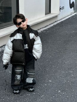 เสื้อหนาวเด็ก HOODED PUFFER