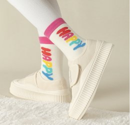 ถุงเท้าเด็กเซ็ต 3 คู่ Happy sock collection