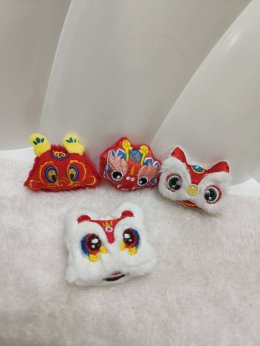 เซ็ตเข็มกลัด ตรุษจีน 4 ชิ้น