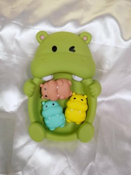 ของเล่นน้ำครอบครัวลอยน้ำ Animals Family