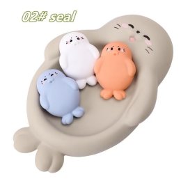 ของเล่นน้ำครอบครัวลอยน้ำ Animals Family