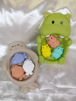 ของเล่นครอบครัวลอยน้ำ Animals Family