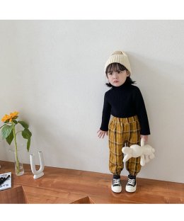 เสื้อแขนยาวไหมพรม คอเต่าสำหรับเด็ก