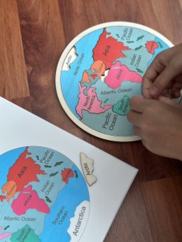 Geography แผ่นจำลองชั้นโลกและประเทศ
