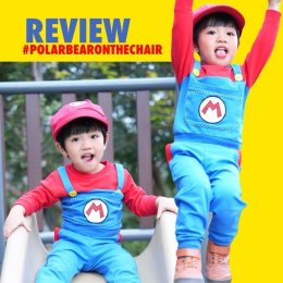 Mario set ชุดมาริโอ้พร้อมหมวก 