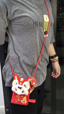 กระเป๋าใส่ซองอั่งเปาปีม้ารับตรุษจีน
