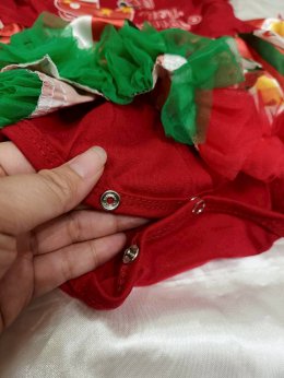 SET my 1st christmas bodysuit