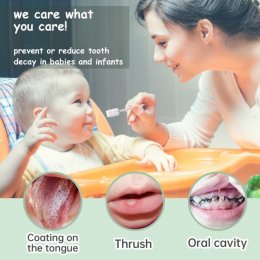 ผ้าก๊อซเช็ดเหงือก Baby Oral Cleaner (60ชิ้น)(TEET21)