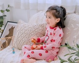 ชุดนอนเด็กผ้านิ่ม pattern pyjamas set