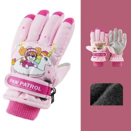 ถุงมือสกี ถุงมือกันหนาวเด็ก paw patrol นุ่มใส่สบาย