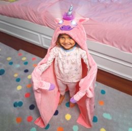 Children clock hood ผ้าห่มมีไฟ