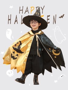 เสื้อคลุมแม่มด พ่อมด รุ่น gold