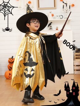 เสื้อคลุมแม่มด พ่อมด รุ่น gold