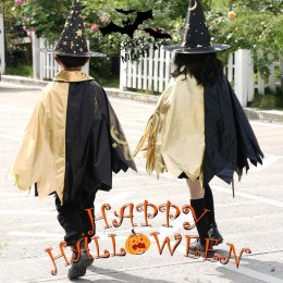 เสื้อคลุมแม่มด พ่อมด รุ่น gold