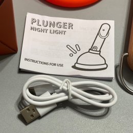Plunger Night light ไฟฉาย ที่ดูดส้วม
