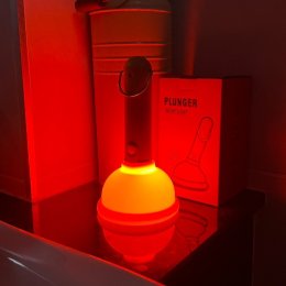 Plunger Night light ไฟฉาย ที่ดูดส้วม