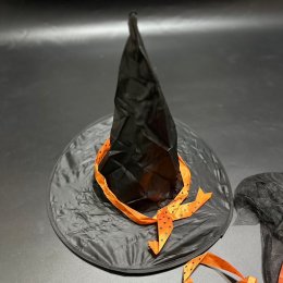 Pumkin witch (2 ชิ้น ชุด+หมวก)