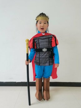 ชุดแฟนซีเจ้าชายนักรบ 