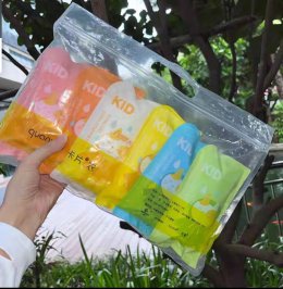 ชุดกันฝนเด็กใช้แล้วทิ้ง แพค 6 ชิ้น