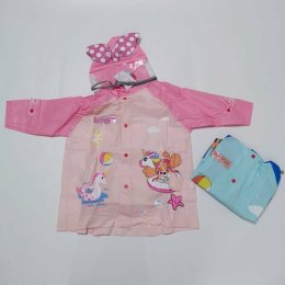 เสื้อกันฝน paw patrol สำหรับเด็ก 2-7 ขวบ