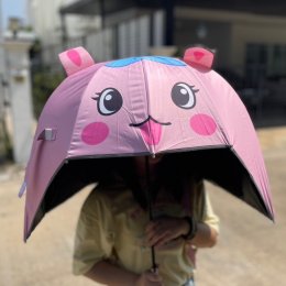 Helmet umbrella ร่มกันฝนเด็กลายใหม่