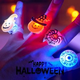 Set แหวน Halloween มีไฟ 10 ชิ้น
