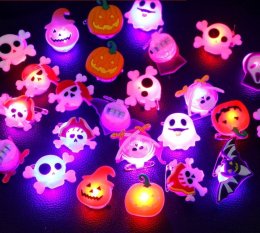Set แหวน Halloween มีไฟ 10 ชิ้น
