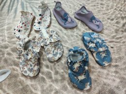รองเท้าเดินชายหาดวินเทจสำหรับเด็ก