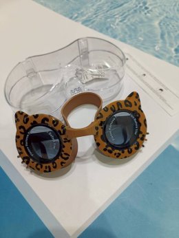 แว่นตาดำน้ำเด็ก เสือดาว Leopard 2-9 ขวบ 