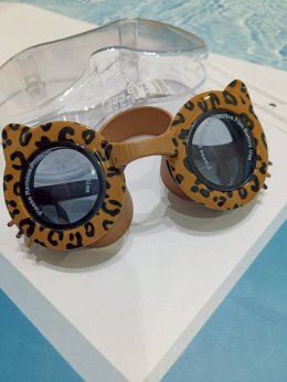 แว่นตาดำน้ำเด็ก เสือดาว Leopard 2-9 ขวบ 