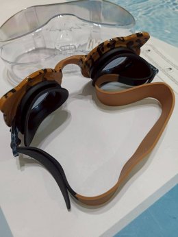 แว่นตาดำน้ำเด็ก เสือดาว Leopard 2-9 ขวบ 