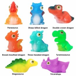 Blink bathtoy set /ของเล่นน้ำมีไฟเซ็ต 8 ตัว