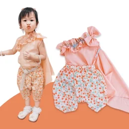 ชุดไทยเด็ก เสน่ห์ผ้าไทยในแบบฉบับคุณหนูตัวน้อย