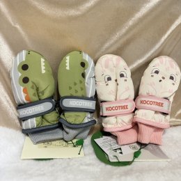 ถุงมือสกีเด็ก cartoon ski gloves 